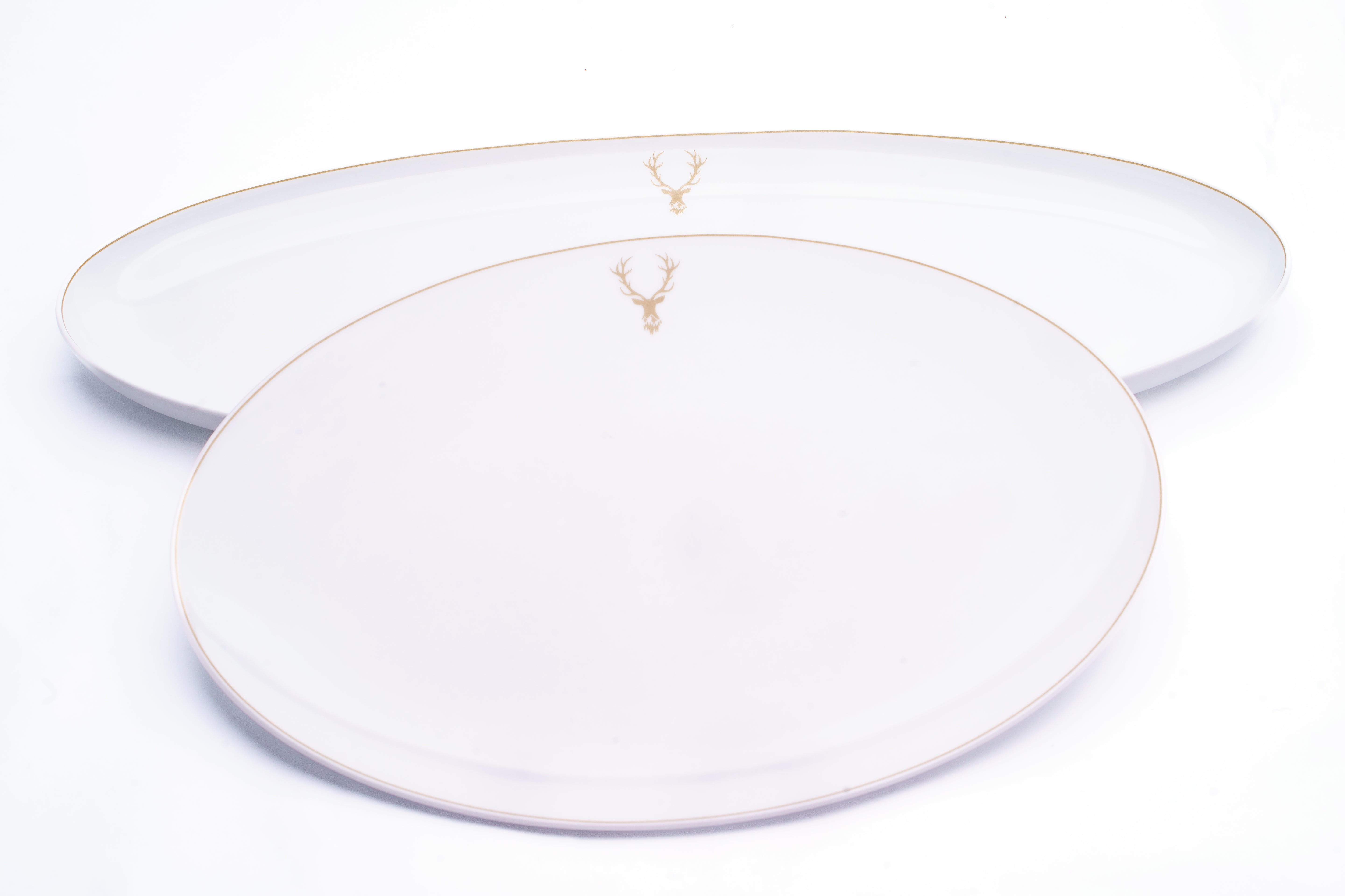 Servierplatte oval "Alpenzauber"