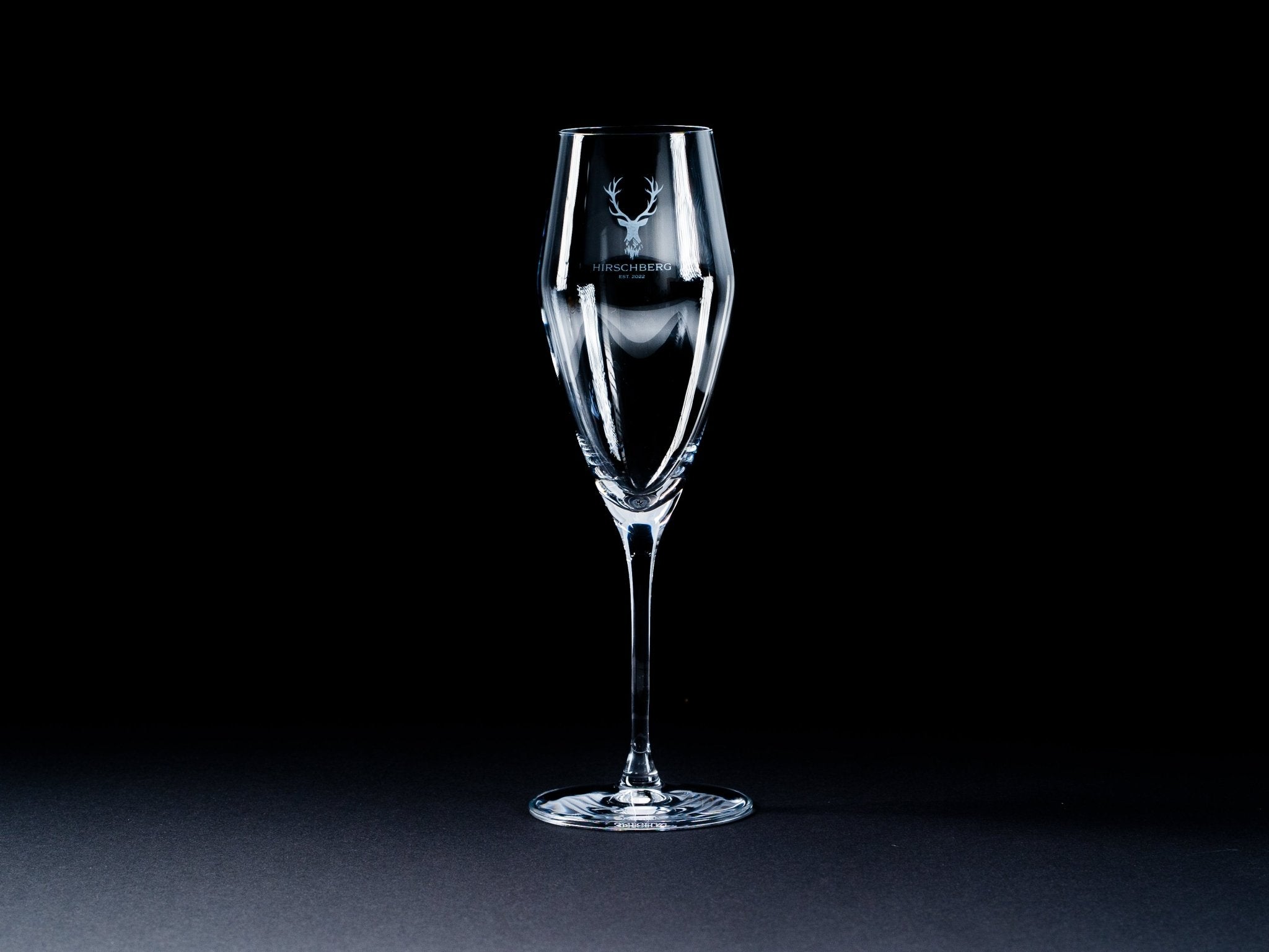 Champagnerglas "Gipfelstürmer" - Hirschberg -